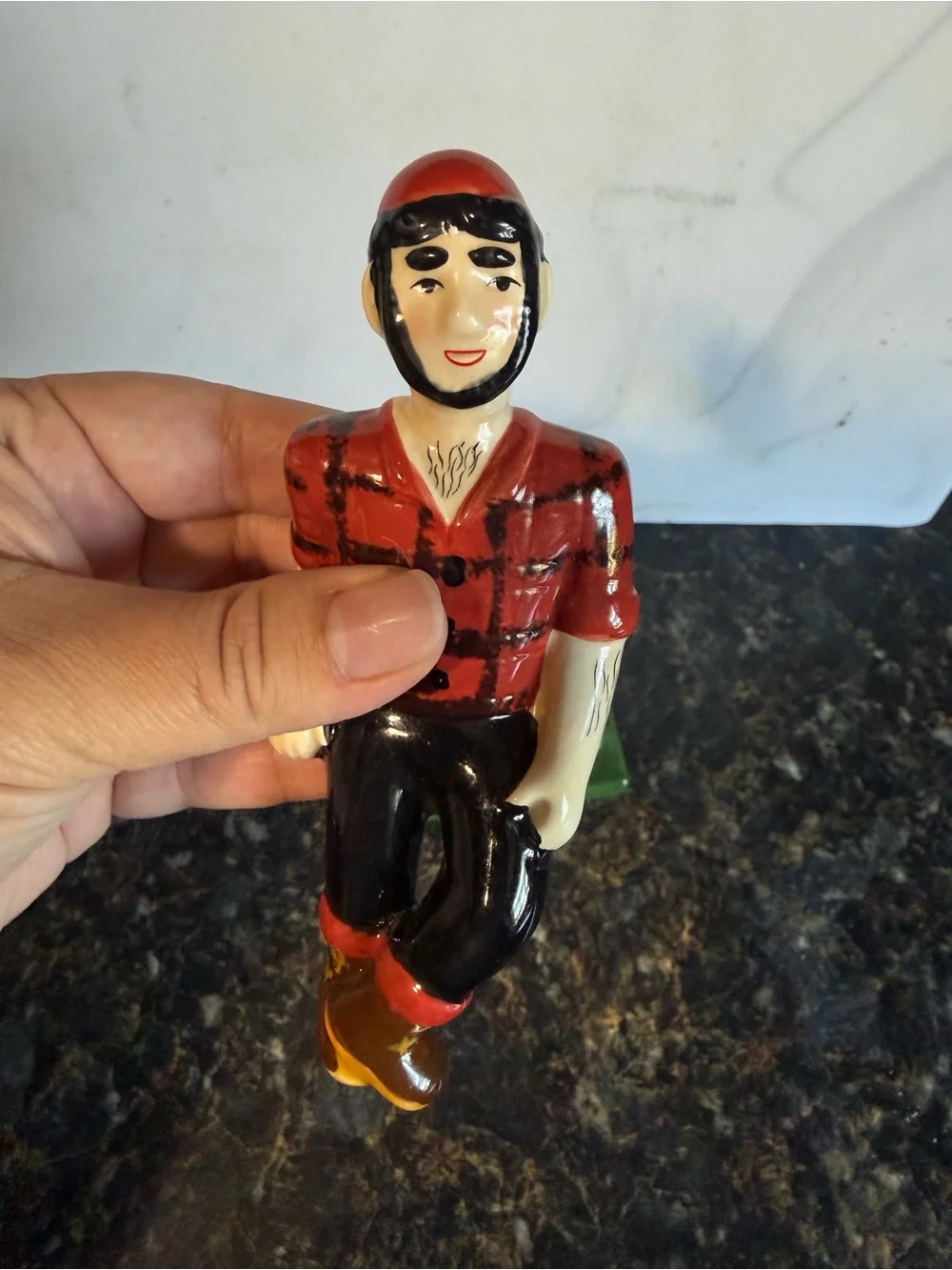 Paul Bunyan & Babe Salt and Pepper Shakers